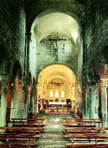 S. Egidio in Fontanella, interno della chiesa fino al 2000